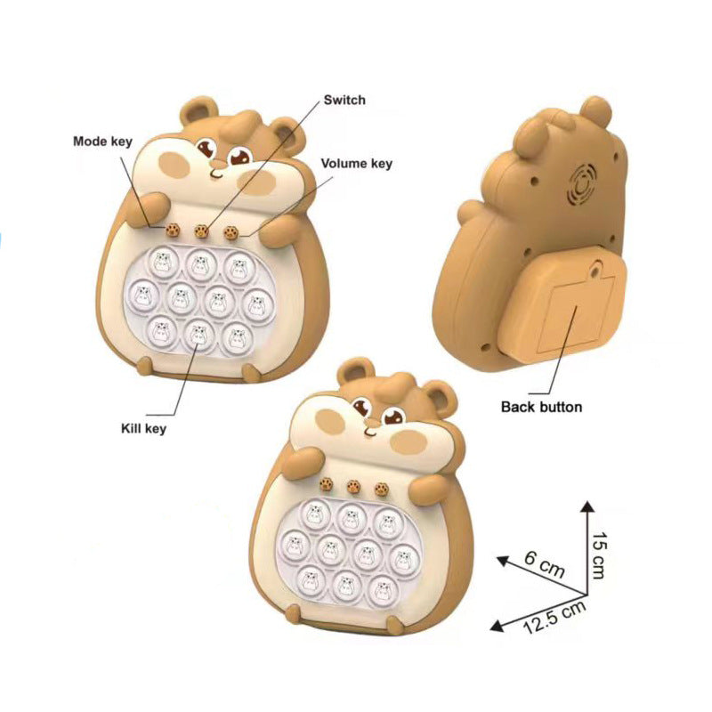 HL702 Quick Push Bubble Pop Puzzle Game Machine Sensory Fidget Toy for Kids HL702 Quick Push Bubble Pop Puzzle Game Machine Sensory Fidget Toy for Kids